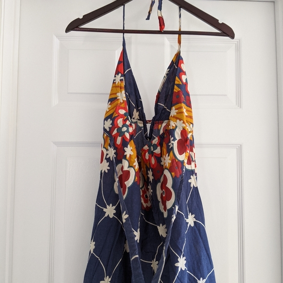 3 for $15 - Floral Halter Maxi Dress - Picture 4 of 6